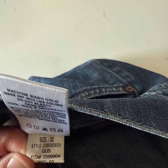 Joes Jeans The Brixton Dark Wash GUS Blue Straight Leg Denim Jeans Mens 32 x 34 - Picture 6 of 11